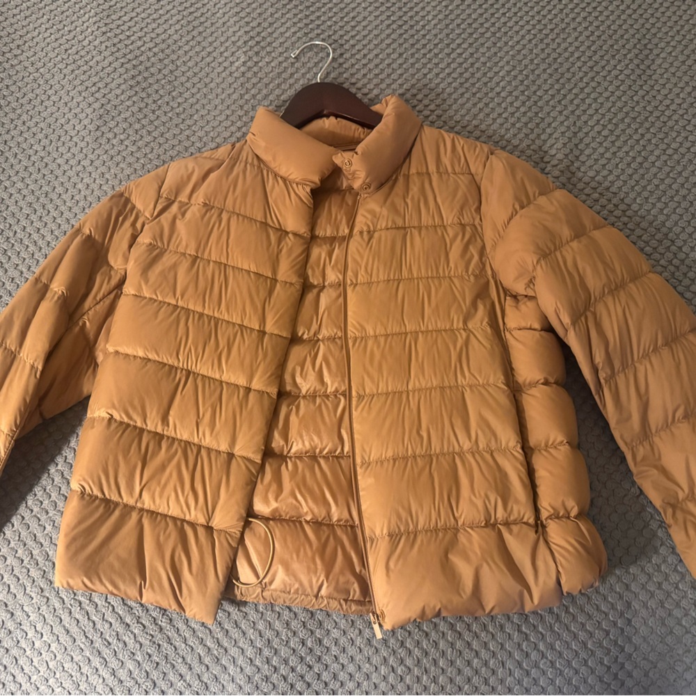 Uniqlo Brown Puffer Jacket
